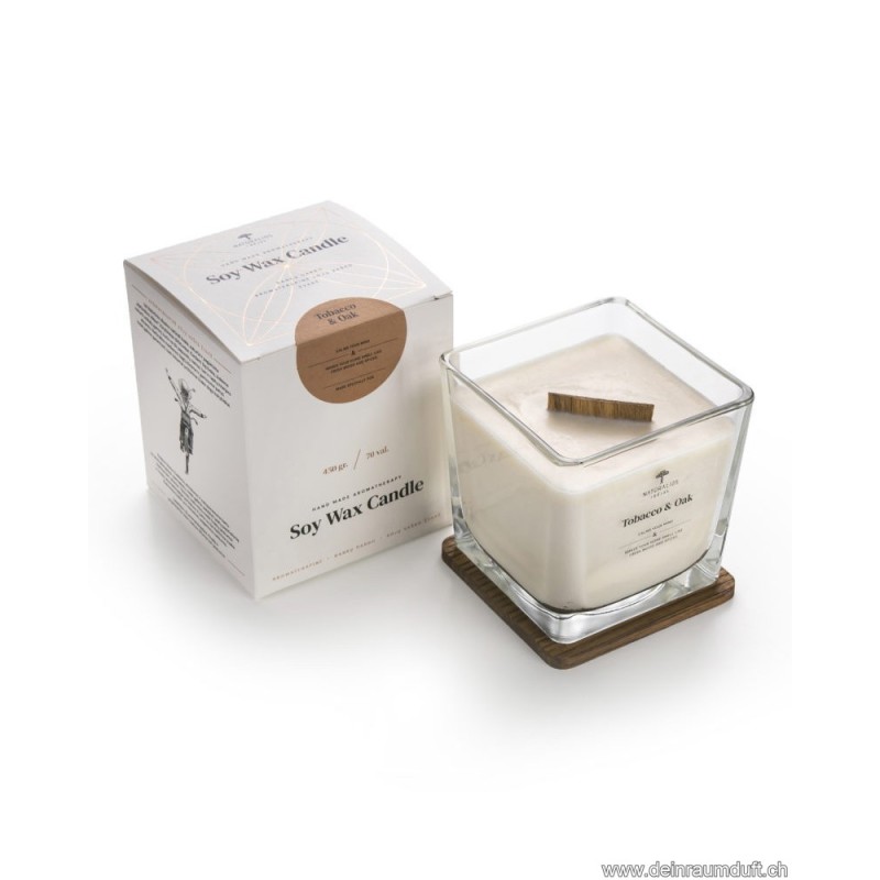Bougie de cire de soja 450g.