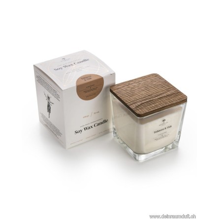 Bougie de cire de soja 450g.