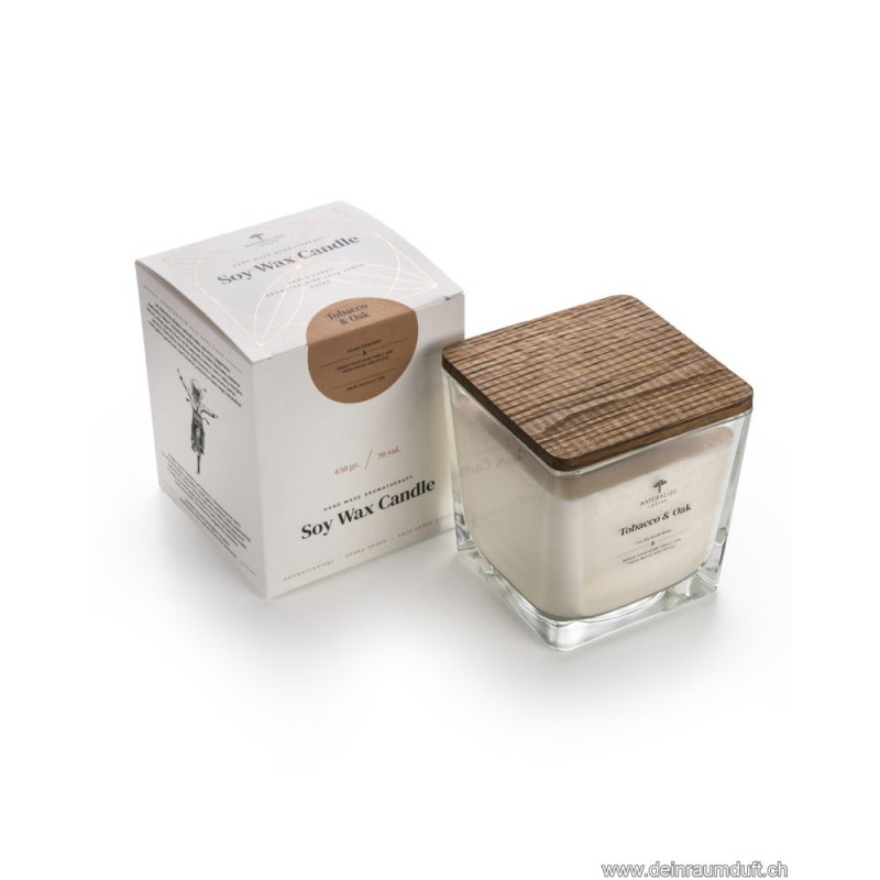 Bougie de cire de soja 450g.
