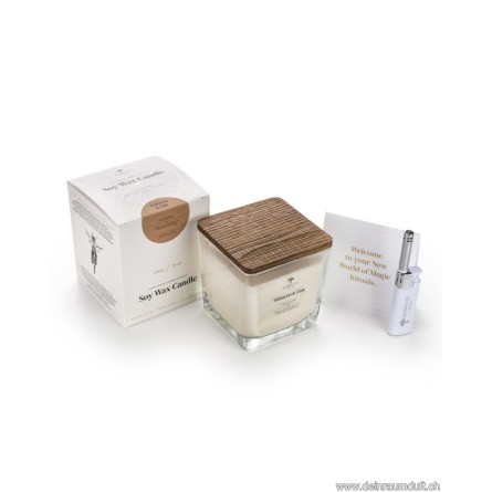 Bougie de cire de soja 450g.