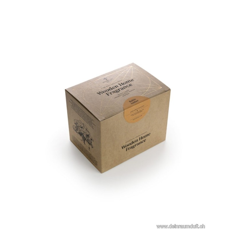 Home Fragrance With Wood And 50ml Refill